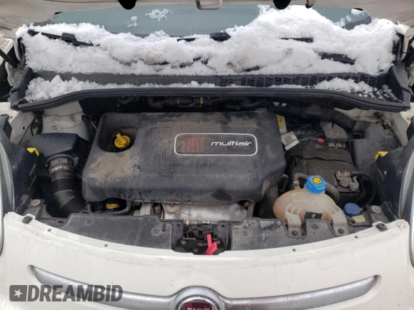 2014 FIAT 500L Trekking with VIN ZFBCFADH7EZ016087, listed as a Copart auction lot 36799254 with 133,852 mi miles and Salvage Title. Bid and sale history available at carsss.com. Image 12.
