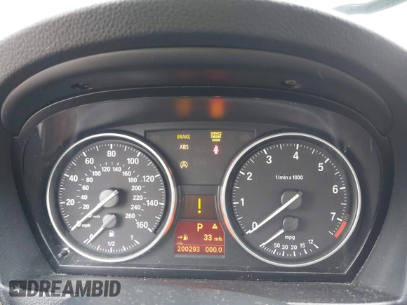 2009 BMW 3 Series 328i xDrive with VIN WBAPK73559A450160, listed as a IAAI auction lot 42846425 with 200,293 mi miles and . Bid and sale history available at DreamBid. Image 7.