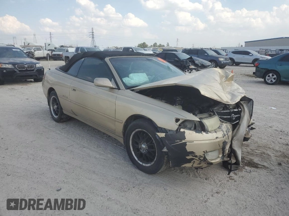 2001 Toyota Solara SE z VIN 2T1FF28P41C475759, wystawiony jako Copart lot #72155284 z przebiegiem Nie podano mil oraz Szkoda całkowita • Salvage title. Historia ofert i sprzedaży dostępna na DreamBid. Obrazek 4.