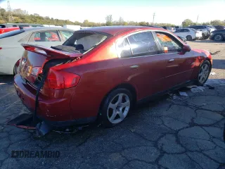 2003 Infiniti G35 w/Leather with VIN JNKCV51E73M306758, listed as a Copart auction lot 74835264 with Not Provided miles and Salvage Title. Bid and sale history available at DreamBid. Image 3.
