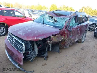 2014 Dodge Durango Limited with VIN 1C4RDJDG2EC450635, listed as a IAAI auction lot 41225715 with 1 mi miles. Bid and sale history available at carsss.com. Image 2.