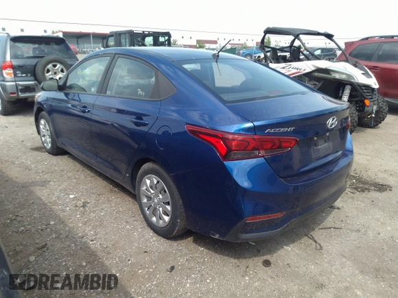 2018 Hyundai Accent SE with VIN 3KPC24A33JE025619, listed as a IAAI auction lot 36820288 with 58,358 mi miles and . Bid and sale history available at carsss.com. Image 3.