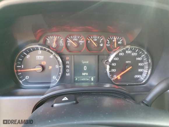 2015 Chevrolet Silverado 1500 Work Truck with VIN 1GCVKPEC9FZ175721, listed as a Copart auction lot 50988385 with 114,997 mi miles and Clean Title. Bid and sale history available at carsss.com. Image 9.