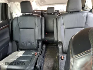 2015 Toyota Highlander Limited with VIN 5TDDKRFH6FS182578, listed as a Copart auction lot 59052505 with 137,881 mi miles and Salvage title. Bid and sale history available at DreamBid. Image 10.