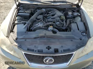 2006 Lexus IS 250 with VIN JTHBK262865012673, listed as a Copart auction lot 64866815 with 169,413 mi miles and Clean title. Bid and sale history available at DreamBid. Image 11.