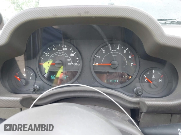 2008 Jeep Wrangler Unlimited X with VIN 1J4GA39108L501130, listed as a IAAI auction lot 42182601 with 177,507 mi miles and . Bid and sale history available at DreamBid. Image 7.