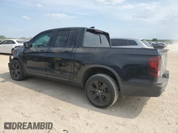 2017 Honda Ridgeline Black Edition with VIN 5FPYK3F81HB033590, listed as a Copart auction lot 53115525 with 128,971 mi miles and Salvage title. Bid and sale history available at DreamBid. Image 2.