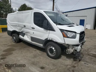 2017 Ford Transit with VIN 1FTYR1ZM7HKB14498, listed as a Copart auction lot 50426995 with 113,262 mi miles and Salvage Title. Bid and sale history available at DreamBid. Image 4.