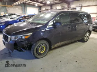 2018 Kia Sedona EX with VIN KNDMC5C17J6376722, listed as a Copart auction lot 87251724 with 131,519 mi miles and Salvage Title. Bid and sale history available at carsss.com. Image 1.