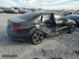 2018 Audi A4 Premium Plus with VIN WAULMAF43JN019550, listed as a Copart auction lot 83832484 with 75,466 mi miles and Salvage Title. Bid and sale history available at carsss.com. Image 3.