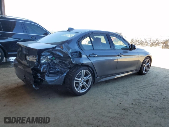 2015 BMW 3 Series 328d with VIN WBA3D3C54FK158510, listed as a Copart auction lot 50363855 with 102,969 mi miles and Clean title. Bid and sale history available at DreamBid. Image 3.