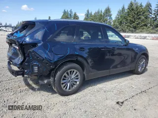 2024 Mazda CX-90 Preferred z VIN JM3KKBHA8R1142946, wystawiony jako Copart lot #60493614 z przebiegiem 5 837 mil mil oraz Szkoda całkowita • Salvage title. Historia ofert i sprzedaży dostępna na DreamBid. Obrazek 3.