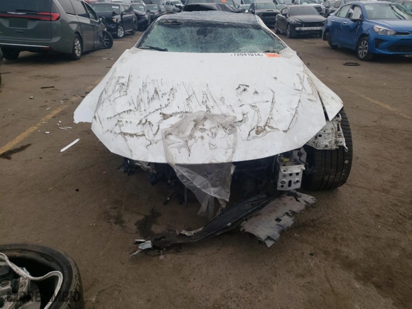2018 Lexus LC with VIN JTHHP5AY9JA000511, listed as a Copart auction lot 72041014 with 0 mi miles and Salvage Title. Bid and sale history available at carsss.com. Image 5.
