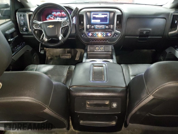 2017 Chevrolet Silverado 3500HD LTZ with VIN 1GC4K0EY8HF108983, listed as a Copart auction lot 45818555 with 121,390 mi miles and Salvage Title. Bid and sale history available at carsss.com. Image 8.