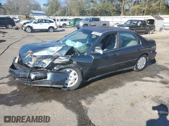 1997 Honda Accord LX with VIN JHMCD5632VC019055, listed as a Copart auction lot 49426185 with 266,837 mi miles and Salvage Title. Bid and sale history available at carsss.com. Image 1.