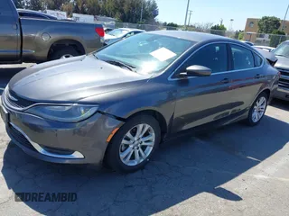 2016 Chrysler 200 Limited with VIN 1C3CCCAB9GN171174, listed as a IAAI auction lot 41836063 with 104,838 mi miles. Bid and sale history available at carsss.com. Image 17.