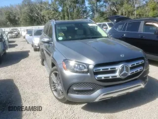 2022 Mercedes-Benz GLS 450 with VIN 4JGFF5KE2NA589208, listed as a Copart auction lot 41688724 with 39,855 mi miles and . Bid and sale history available at DreamBid. Image 12.