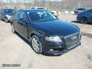 2011 Audi A4 Premium with VIN WAUBFAFL9BA086398, listed as a IAAI auction lot 42073973 with 138,401 mi miles. Bid and sale history available at carsss.com. Image 1.