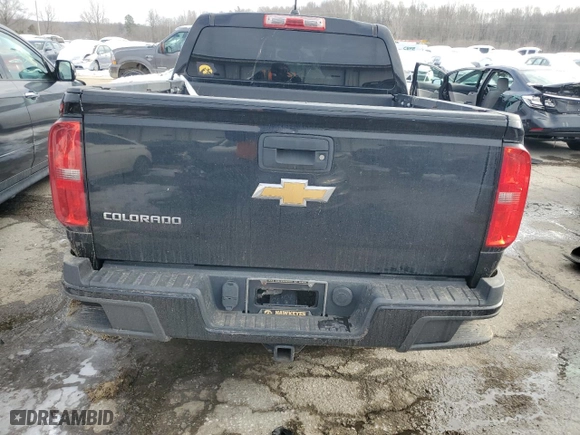 2015 Chevrolet Colorado 4WD Z71 with VIN 1GCGTCE3XF1205418, listed as a Copart auction lot 41439955 with 166,035 mi miles and Salvage Title. Bid and sale history available at carsss.com. Image 6.