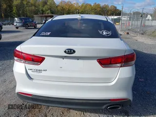 2016 Kia Optima LX with VIN 5XXGT4L31GG114472, listed as a IAAI auction lot 40584787 with 94,087 mi miles. Bid and sale history available at carsss.com. Image 16.