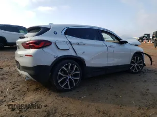 2022 BMW X2 sDrive28i with VIN WBXYH9C05N5T67775, listed as a Copart auction lot 44045505 with 34,100 mi miles and Salvage Title. Bid and sale history available at carsss.com. Image 3.