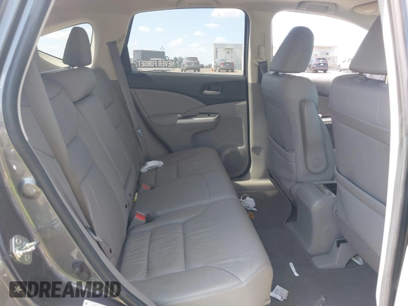 2013 Honda CR-V EX-L with VIN 2HKRM4H75DH610974, listed as a IAAI auction lot 42524910 with 42,887 mi miles and . Bid and sale history available at DreamBid. Image 8.
