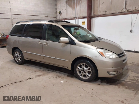 2004 Toyota Sienna XLE with VIN 5TDBA22C14S009558, listed as a IAAI auction lot 41843863 with 232,922 mi miles and . Bid and sale history available at DreamBid. Image 1.