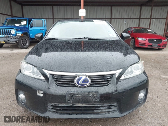 2011 Lexus CT 200h with VIN JTHKD5BH3B2043301, listed as a IAAI auction lot 41958504 with 139,080 mi miles and . Bid and sale history available at carsss.com. Image 12.