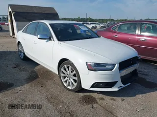 2013 Audi A4 Premium with VIN WAUBFAFL0DN049199, listed as a IAAI auction lot 40331058 with 145,388 mi miles and . Bid and sale history available at DreamBid. Image 1.