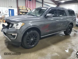 2019 Ford Expedition Max Limited with VIN 1FMJK2AT7KEA19164, listed as a Copart auction lot 46810425 with 81,185 mi miles and Salvage Title. Bid and sale history available at DreamBid. Image 1.