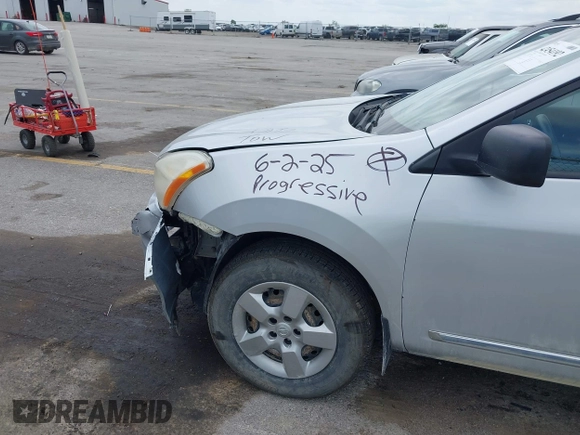 2012 Nissan Rogue S with VIN JN8AS5MV2CW391630, listed as a IAAI auction lot 42454192 with 164,624 mi miles and . Bid and sale history available at DreamBid. Image 16.