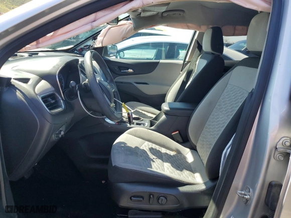 2021 Chevrolet Equinox LS with VIN 3GNAXHEV9MS121411, listed as a Copart auction lot 47842115 with 75,593 mi miles and Salvage Title. Bid and sale history available at carsss.com. Image 7.