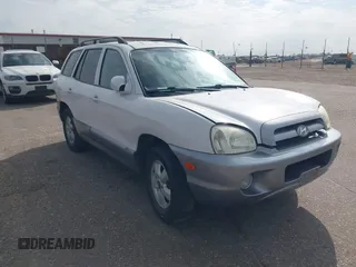 2005 Hyundai Santa Fe GLS with VIN KM8SC73DX5U879591, listed as a IAAI auction lot 42541507 with 168,329 mi miles and . Bid and sale history available at DreamBid. Image 1.