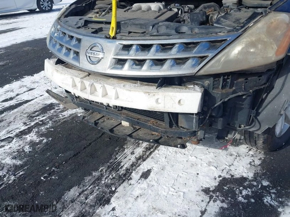 2006 Nissan Murano SL with VIN JN8AZ08W26W526238, listed as a IAAI auction lot 41351152 with 162,608 mi miles. Bid and sale history available at carsss.com. Image 6.