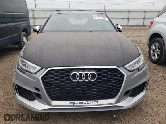 2019 Audi RS 3 z VIN WUABWGFFXKA903963, wystawiony jako Copart lot #82757914 z przebiegiem Nie podano mil oraz Czysty tytuł • Clean title. Historia ofert i sprzedaży dostępna na DreamBid. Obrazek 5.