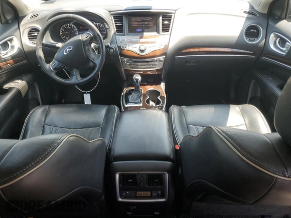 2019 Infiniti QX60 Luxe with VIN 5N1DL0MM1KC504950, listed as a Copart auction lot 61621525 with 95,199 mi miles and Salvage title. Bid and sale history available at DreamBid. Image 8.