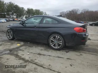 2014 BMW 4 Series 428i xDrive with VIN WBA3N5C51EF715759, listed as a Copart auction lot 48962695 with 90,936 mi miles and Salvage Title. Bid and sale history available at DreamBid. Image 2.