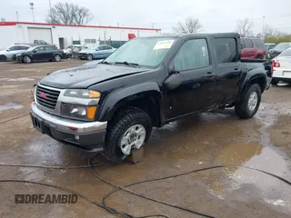 2006 GMC Canyon SLE1 with VIN 1GTDT136168209899, listed as a IAAI auction lot 42003200 with 120,285 mi miles. Bid and sale history available at carsss.com. Image 2.
