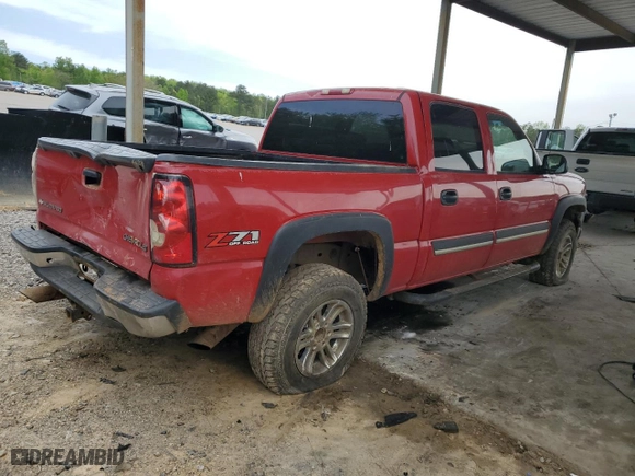 2005 Chevrolet Silverado 1500 Z71 with VIN 2GCEK13T651276674, listed as a Copart auction lot 52645065 with 157,457 mi miles and Salvage Title. Bid and sale history available at carsss.com. Image 3.