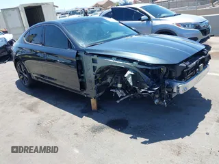 2023 Genesis G70 3.3T with VIN KMTG54TE3PU123875, listed as a IAAI auction lot 42688158 with 11,678 mi miles and . Bid and sale history available at DreamBid. Image 1.