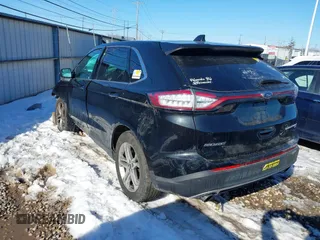 2015 Ford Edge Titanium with VIN 2FMTK4K93FBB61357, listed as a IAAI auction lot 41349092 with 290,055 mi miles. Bid and sale history available at carsss.com. Image 3.