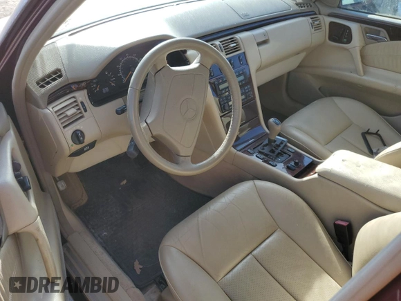 1998 Mercedes-Benz E with VIN WDBJF70F1WA503781, listed as a Copart auction lot 77284784 with Not Provided miles and Clean Title. Bid and sale history available at DreamBid. Image 8.