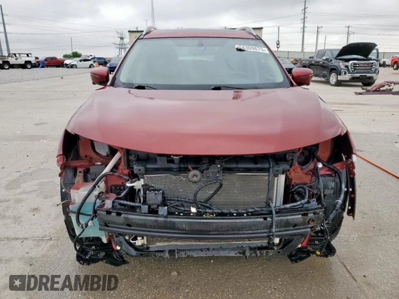 2016 Nissan Rogue SL with VIN 5N1AT2MT9GC821596, listed as a Copart auction lot 54309875 with 48,414 mi miles and Salvage Title. Bid and sale history available at DreamBid. Image 5.