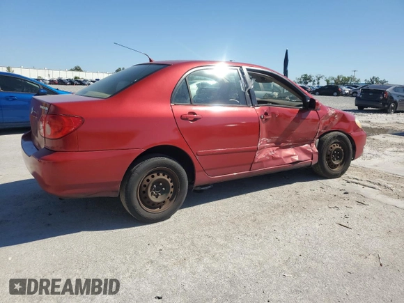 2006 Toyota Corolla CE with VIN 1NXBR32E26Z647487, listed as a Copart auction lot 48307705 with 299,999 mi miles and Salvage Title. Bid and sale history available at DreamBid. Image 3.