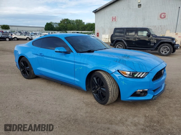 2017 Ford Mustang EcoBoost с VIN 1FA6P8TH6H5254192, выставлен на аукционе Copart как лот 57636085 с пробегом 20 454 миль миль и Списание • Salvage title. История ставок и продаж доступна на DreamBid. Изображение 4.