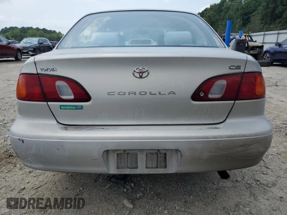 1999 Toyota Corolla VE with VIN 2T1BR12E4XC253867, listed as a Copart auction lot 63768395 with 164,195 mi miles and Salvage title. Bid and sale history available at DreamBid. Image 6.