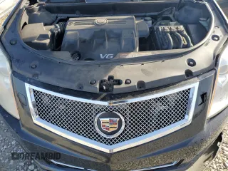 2012 Cadillac SRX Performance Collection with VIN 3GYFNEE32CS562243, listed as a Copart auction lot 42407185 with 26,130 mi miles and Salvage title. Bid and sale history available at DreamBid. Image 12.