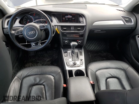 2015 Audi A4 Premium Plus with VIN WAUFFAFL9FN010549, listed as a Copart auction lot 50623025 with 183,602 mi miles and Salvage Title. Bid and sale history available at carsss.com. Image 8.