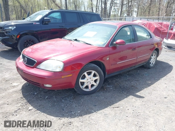 2002 Mercury Sable LS Premium with VIN 1MEFM55SX2A654795, listed as a IAAI auction lot 42146891 with 154,739 mi miles and . Bid and sale history available at DreamBid. Image 2.