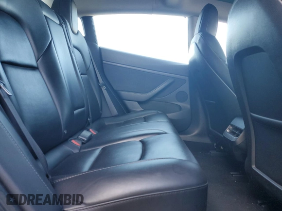 2022 Tesla Model 3 with VIN 5YJ3E1EA2NF190723, listed as a Copart auction lot 46470015 with 108,626 mi miles and Salvage Title. Bid and sale history available at DreamBid. Image 10.
